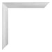 Tucson Aluminium Bilderrahmen 59 4x84cm A1 Silber Gebürstet Detail Ecke | Yourdecoration.at