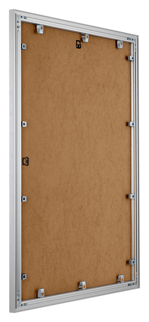 Tucson Aluminium Bilderrahmen 59 4x84cm A1 Silber Gebürstet Rucksteite Schrag | Yourdecoration.at