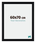 Tucson Aluminium Bilderrahmen 60x70cm Schwarz Gebürstet Vorne Messe | Yourdecoration.at