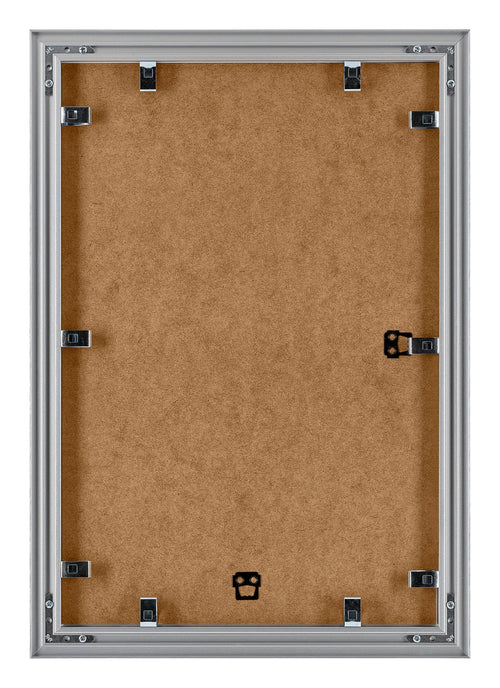 Tucson Aluminium Bilderrahmen 62x93cm Silber Gebürstet Rucksteite | Yourdecoration.at