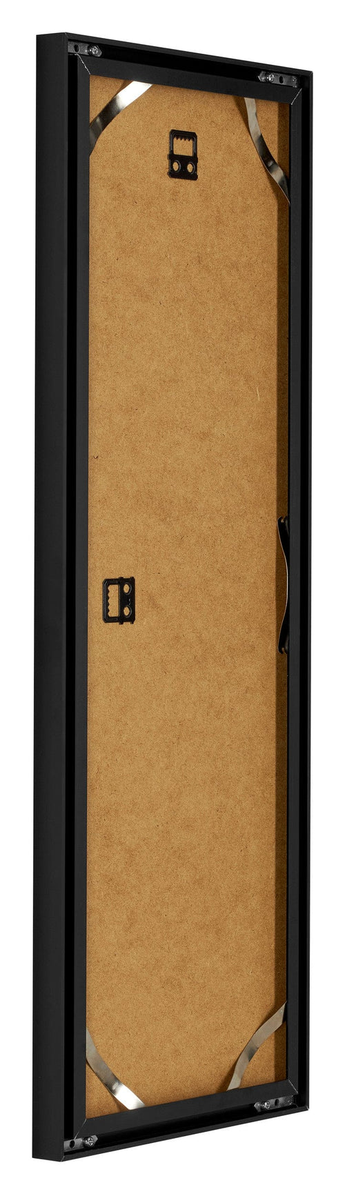 Virginia Aluminium Bilderrahmen 20x60cm Schwarz Ruckseite Schrag | Yourdecoration.at