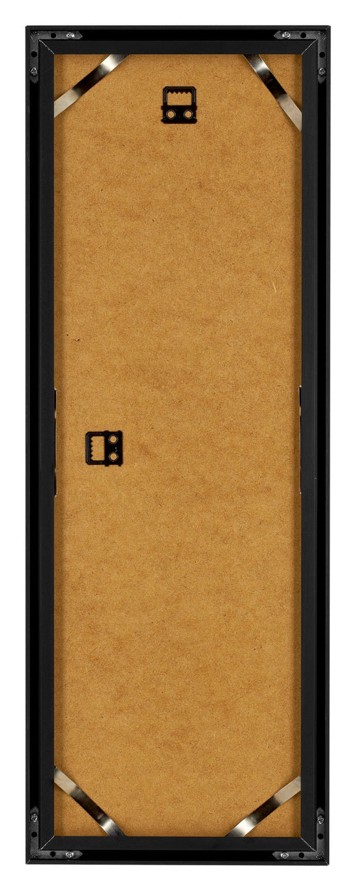 Virginia Aluminium Bilderrahmen 20x60cm Schwarz Ruckseite | Yourdecoration.at