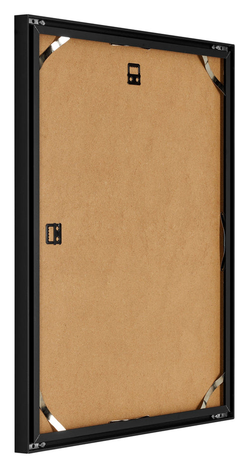 Virginia Aluminium Bilderrahmen 24x30cm Schwarz Ruckseite Schrag | Yourdecoration.at