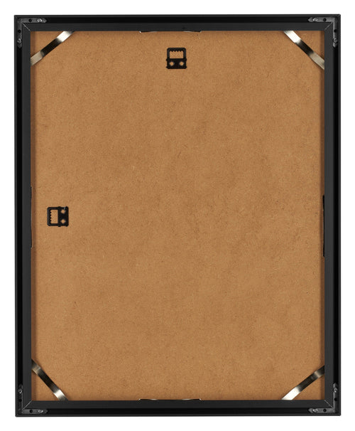 Virginia Aluminium Bilderrahmen 24x30cm Schwarz Ruckseite | Yourdecoration.at