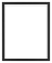 Virginia Aluminium Bilderrahmen 25x30cm Schwarz Vorne | Yourdecoration.at