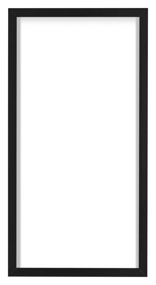 Virginia Aluminium Bilderrahmen 30x60cm Schwarz Vorne | Yourdecoration.at