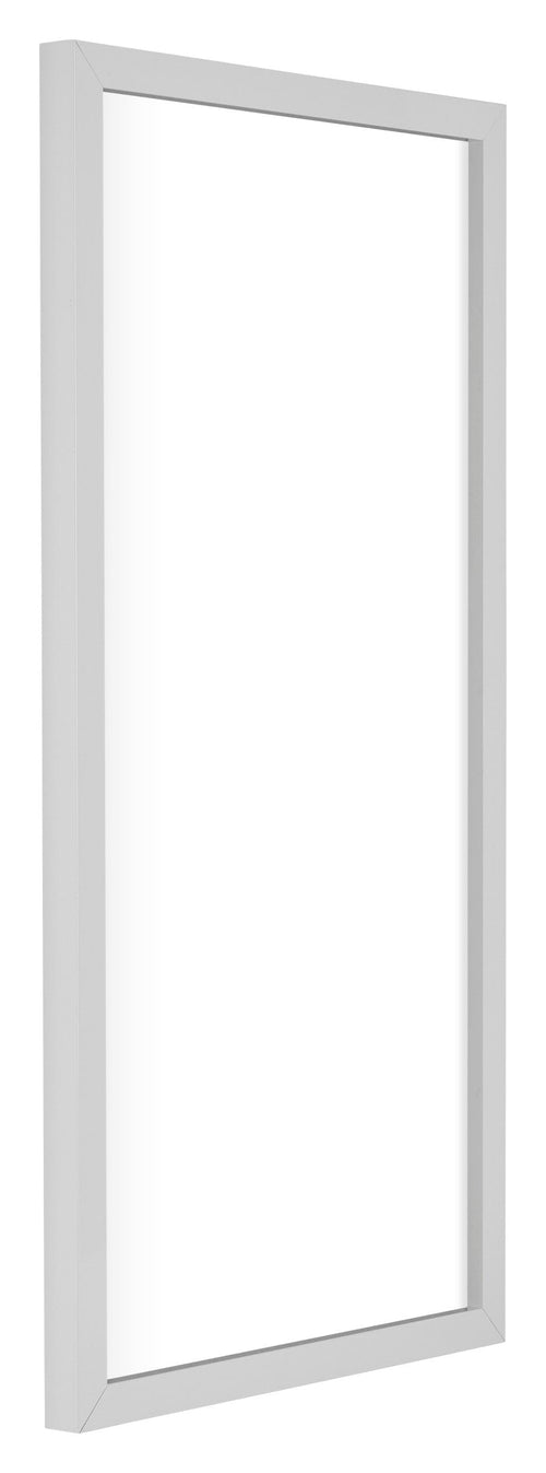 Virginia Aluminium Bilderrahmen 45x80cm Weiss Vorne Schrag | Yourdecoration.at