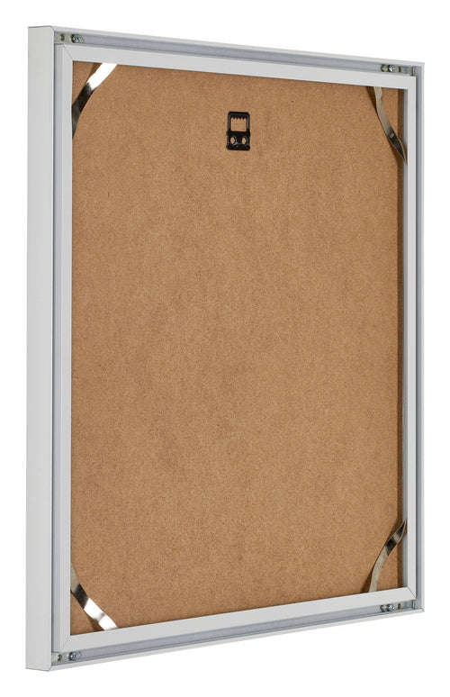 Virginia Aluminium Bilderrahmen 60x60cm Weiss Ruckseite Schrag | Yourdecoration.at