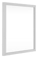 Virginia Aluminium Bilderrahmen 60x60cm Weiss Vorne Schrag | Yourdecoration.at