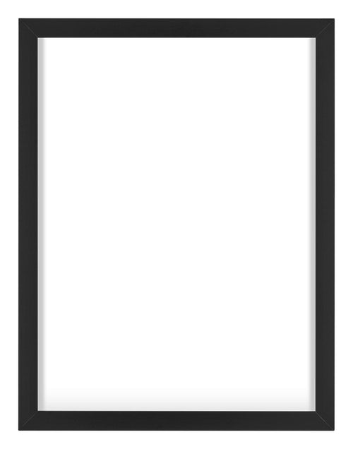 Virginia Aluminium Bilderrahmen 60x80cm Schwarz Vorne | Yourdecoration.at