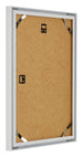 Virginia Aluminium Bilderrahmen 60x80cm Weiss Ruckseite Schrag | Yourdecoration.at