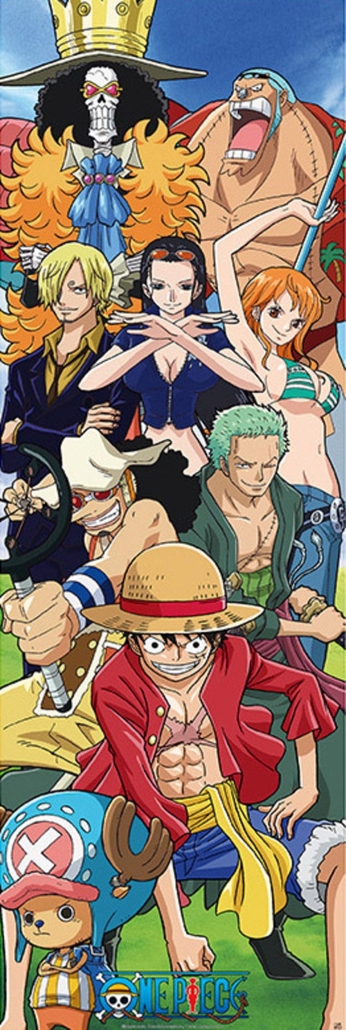 Abystyle Abydco451 One Piece Crew Poster 53x158cm | Yourdecoration.at