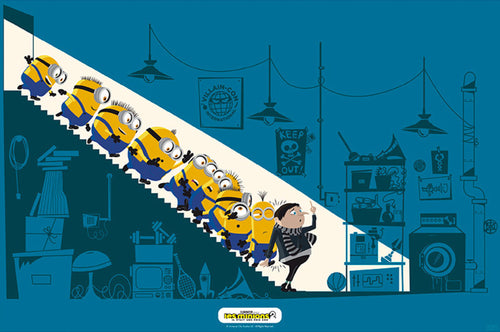 Abystyle Abydco721 Minions The Rise Of Gru Poster 91,5X61cm | Yourdecoration.at