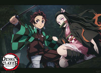 ABYstyle Demon Slayer Tanjiro And Nezuko Fight Position Poster 52x38cm | Yourdecoration.at