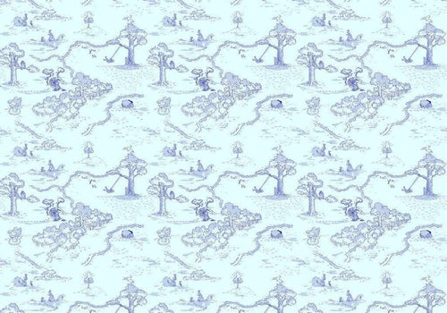 Komar Winnie Pooh Pat Vlies Fototapete 400x280cm 8 bahnen | Yourdecoration.de