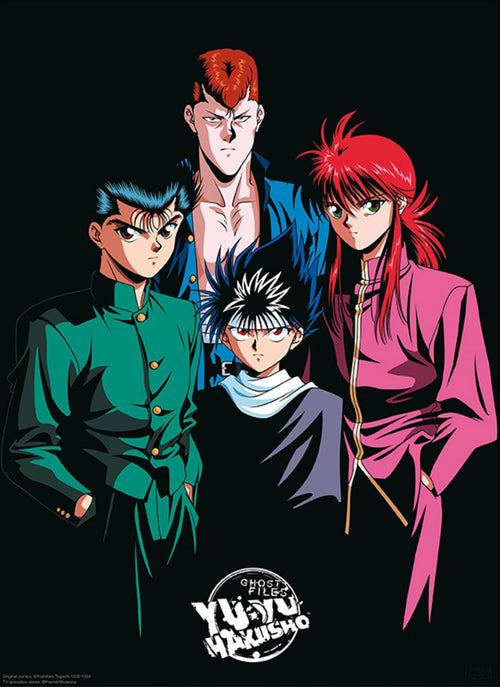 Gbeye GBYDCO088 Yu Yu Hakusho Group Shot Poster 38x52cm | Yourdecoration.at