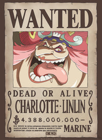Gbeye Gbydco264 One Piece Wanted Big Mom Poster 38x52cm | Yourdecoration.at
