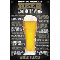 Grupo Erik GPE5132 How To Order A Beer Poster 61X91,5cm | Yourdecoration.at