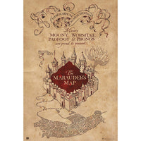 Grupo Erik GPE5159 Harry Potter The Marauders Map Poster 61X91,5cm | Yourdecoration.at