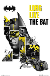 Grupo Erik GPE5376 Dc Comics 80 Anniversary Batman Poster 61X91,5cm | Yourdecoration.at