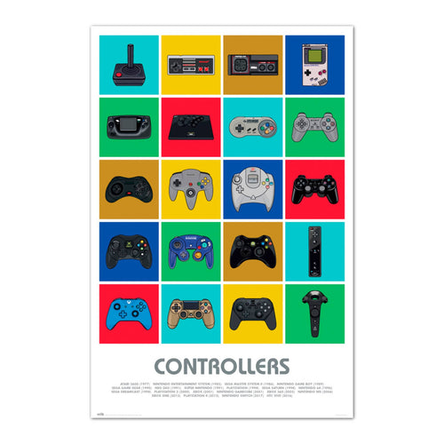 Grupo Erik GPE5406 Controllers Poster 61X91,5cm | Yourdecoration.at