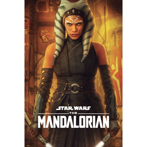 Grupo Erik GPE5494 Star Wars The Mandalorian Ahsoka Tano Poster 61X91,5cm | Yourdecoration.at