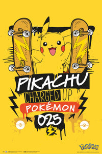 Grupo Erik Gpe5655 Pokemon Pikachu Charged Up 025 Poster 61x91 5cm | Yourdecoration.at
