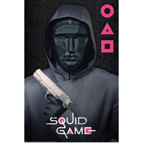 Grupo Erik Pp35020 Poster El Juego Del Calamar Mask Man | Yourdecoration.at