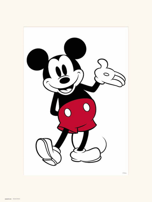Grupo Erik Disney Mickey Classic Kunstdruck 30X40cm | Yourdecoration.at