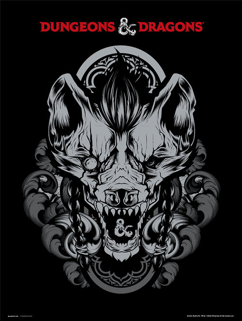 Grupo Erik Dungeons And Dragons Gnoll Kunstdruck 30X40cm | Yourdecoration.at