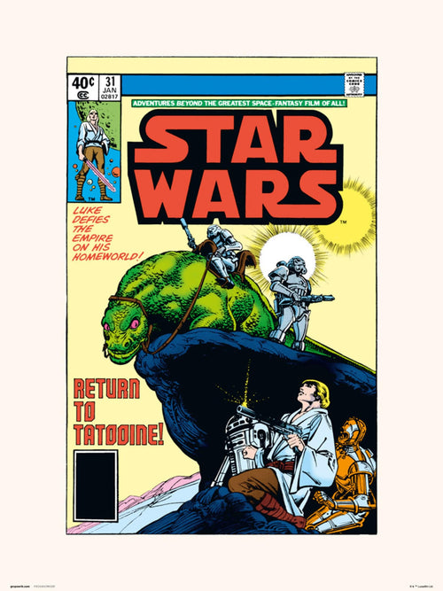 Grupo Erik Star Wars 31 Return To Tatooine Kunstdruck 30X40cm | Yourdecoration.at