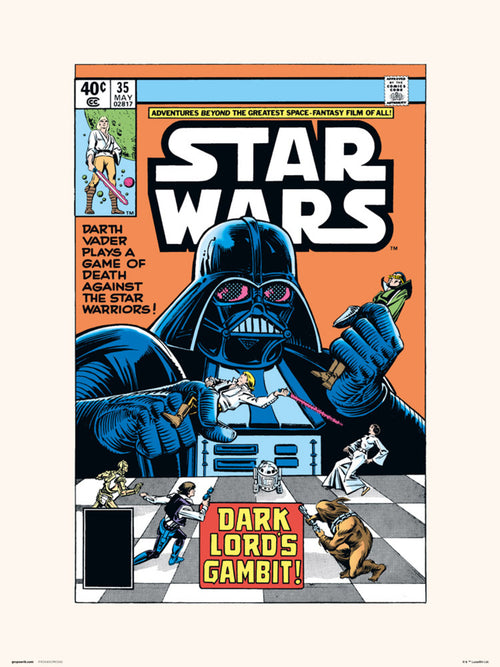 Grupo Erik Star Wars 35 Dark Lords Gambit Kunstdruck 30X40cm | Yourdecoration.at