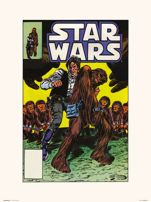 Grupo Erik Star Wars 91 Wookiee World Kunstdruck 30X40cm | Yourdecoration.at