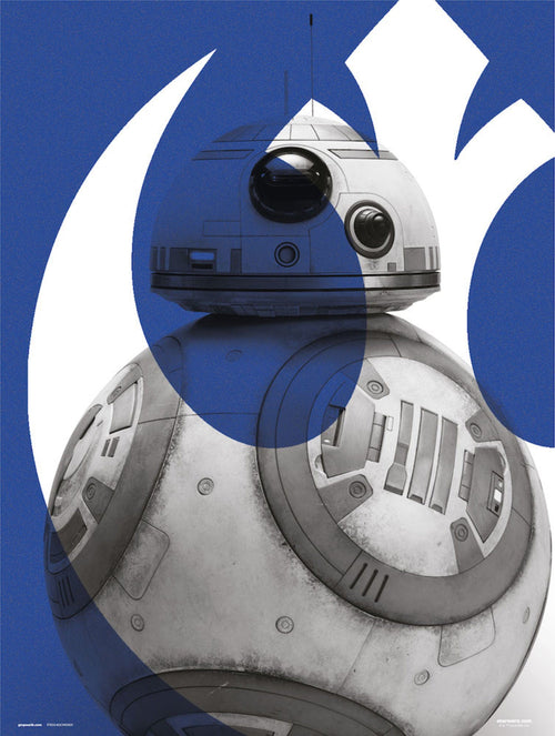 Grupo Erik Star Wars Episode Ix Bb 8 Kunstdruck 30X40cm | Yourdecoration.at