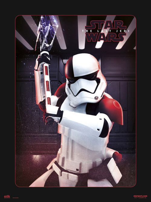 Grupo Erik Star Wars Vill Executioner Trooper Kunstdruck 30X40cm | Yourdecoration.at