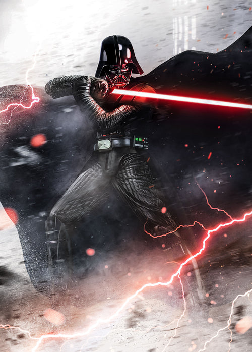 Komar Vlies Fototapete Iadx4 025 Star Wars Vader Dark Forces | Yourdecoration.at
