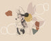 Komar Vlies Fototapete Iadx7 047 Minnie Soft Shapes | Yourdecoration.at