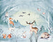Komar Vlies Fototapete Iax7 0038 Animal Sleepover | Yourdecoration.at