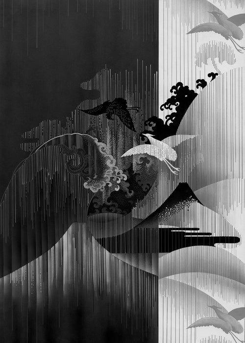 Komar Vlies Fototapete Inx4 018 Yin Yang | Yourdecoration.at