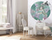 Komar Vlies Fototapete Dd1 004 Jasmin Elegant Mint Interieur | Yourdecoration.at