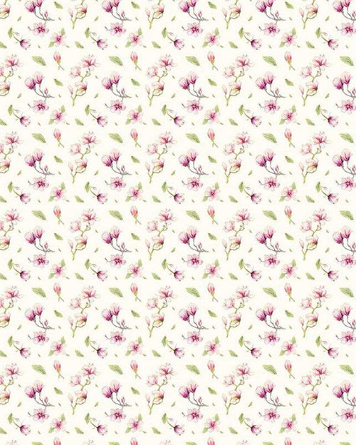 Komar Magnolia Rapport Vlies Fototapete 200x250cm 2 bahnen | Yourdecoration.de