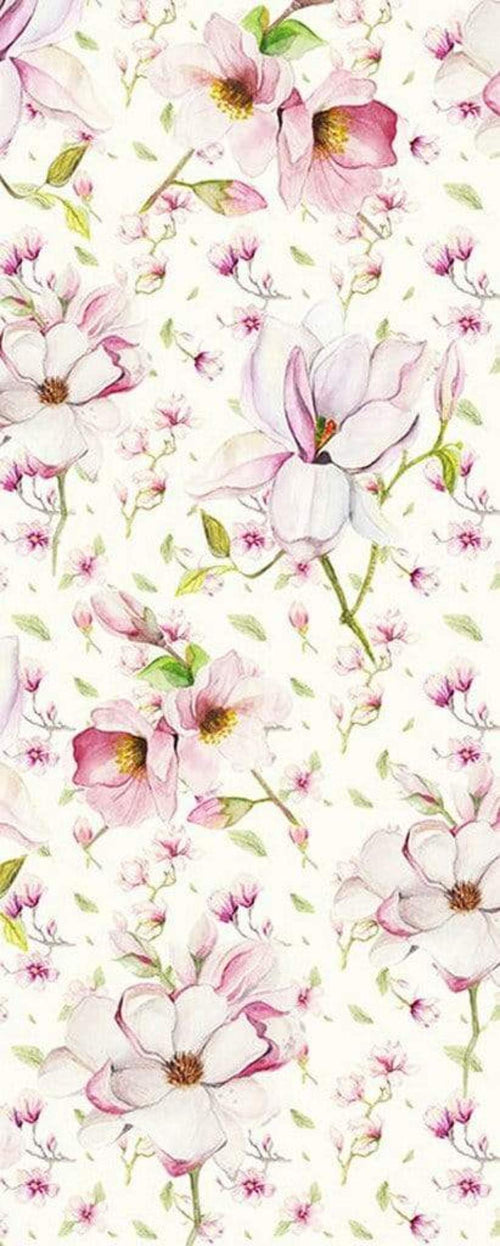Komar Magnolia Vlies Fototapete 100x250cm 1 bahn | Yourdecoration.de