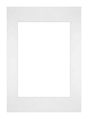 Passe Partout 29,7x42cm A3/A4 Karton Weiss Rand Gerade Vorne | Yourdecoration.de