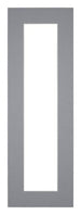 Passepartout 20x60cm Karton Grau Rand 5cm Gerade Vorne | Yourdecoration.de