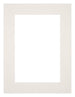 Passepartout 75x100cm Karton Hellgrau Rand 5cm Gerade Vorne | Yourdecoration.de