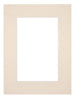 Passepartout 45x60cm Karton Teint Rand 6cm Gerade Vorne | Yourdecoration.de