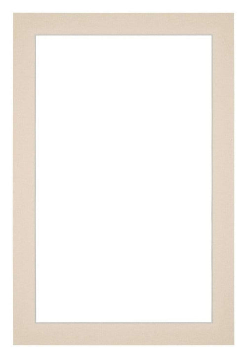 Passepartout 61x91,5cm Karton Teint Rand 3cm Gerade Vorne | Yourdecoration.de