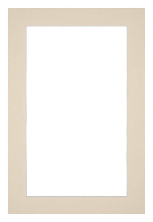 Passepartout 62x93cm Karton Teint Rand 4cm Gerade Vorne | Yourdecoration.de