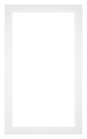 Passepartout 30x50cm Karton Weiss Rand 3cm Gerade Vorne | Yourdecoration.de