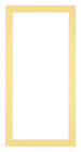 Passepartout 40x80cm Karton Gelb Rand 3cm Gerade Vorne | Yourdecoration.de